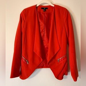 H&M Bold Red Women's Blazer